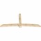 Ekena Millwork Bellingham Rough Sawn Timber Gable Bracket, Douglas Fir, 108"W x 49"H x 4"D x 6"F, 11/12 Pitch GBW108X49X0406BEL00RDF - alternate 4